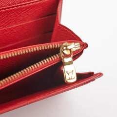 Louis Vuitton Epi Long Wallet Red Louis Vuitton Epi Long Wallet Red