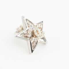 Chanel Star CC Logo Stud Earrings Costume Jewellery Chanel Star CC Logo Stud Earrings Costume Jewellery