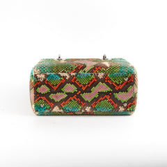 Christian Dior Medium Lady Dior Green Python Christian Dior Medium Lady Dior Green Python