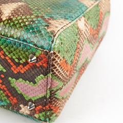 Christian Dior Medium Lady Dior Green Python Christian Dior Medium Lady Dior Green Python
