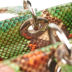 Christian Dior Medium Lady Dior Green Python Christian Dior Medium Lady Dior Green Python