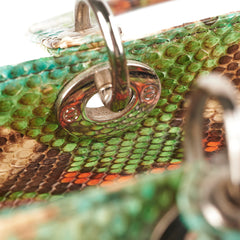 Christian Dior Medium Lady Dior Green Python Christian Dior Medium Lady Dior Green Python