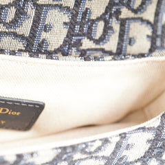 Christian Dior Mini Saddle Oblique Blue Christian Dior Mini Saddle Oblique Blue