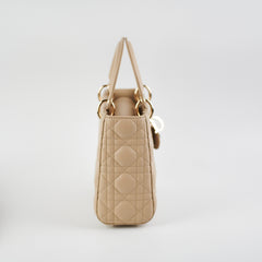 Christian Dior Small Lady Dior Beige Christian Dior Small Lady Dior Beige
