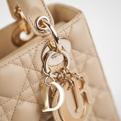 Christian Dior Small Lady Dior Beige Christian Dior Small Lady Dior Beige