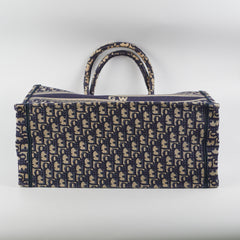 Christian Dior Oblique Book Tote Navy (GW Initials) Christian Dior Oblique Book Tote Navy (GW Initials)