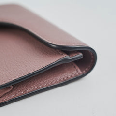 Christian Dior Saddle Bloom Card Holder Pink Christian Dior Saddle Bloom Card Holder Pink