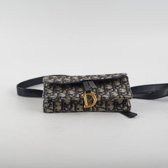 Christian Dior Oblique Saddle Pouch Belt Bag Christian Dior Oblique Saddle Pouch Belt Bag