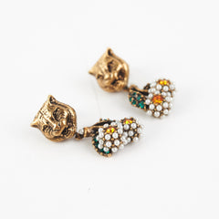 Gucci Panther Drop Earrings Gucci Panther Drop Earrings