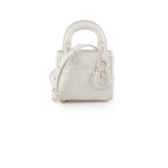 Christian Dior Micro Lady Dior White Christian Dior Micro Lady Dior White