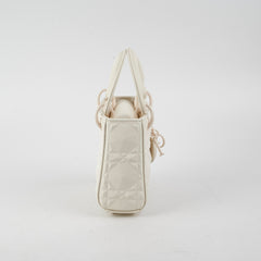 Christian Dior Micro Lady Dior White Christian Dior Micro Lady Dior White