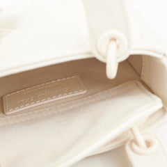 Christian Dior Micro Lady Dior White Christian Dior Micro Lady Dior White
