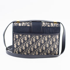 Christian Dior Montaigne 30 Navy Oblique Christian Dior Montaigne 30 Navy Oblique