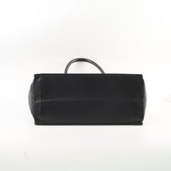 Christian Dior Medium Leather Book Tote Black Christian Dior Medium Leather Book Tote Black