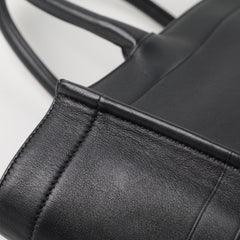 Christian Dior Medium Leather Book Tote Black Christian Dior Medium Leather Book Tote Black