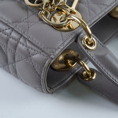 Christian Dior Small Lady Dior ABC Gray Christian Dior Small Lady Dior ABC Gray