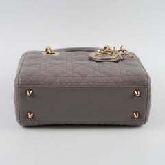 Christian Dior Small Lady Dior ABC Gray Christian Dior Small Lady Dior ABC Gray