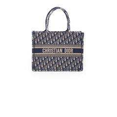 Christian Dior Medium Book Tote Navy Christian Dior Medium Book Tote Navy