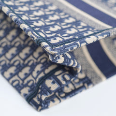 Christian Dior Medium Book Tote Navy Christian Dior Medium Book Tote Navy