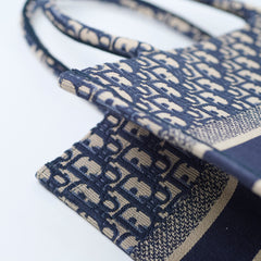 Christian Dior Medium Book Tote Navy Christian Dior Medium Book Tote Navy