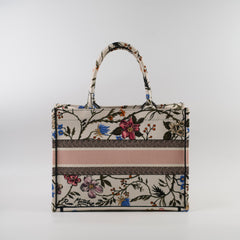 Christian Dior Medium Book Tote Rosa Mutabilis Christian Dior Medium Book Tote Rosa Mutabilis