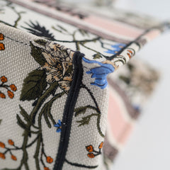 Christian Dior Medium Book Tote Rosa Mutabilis Christian Dior Medium Book Tote Rosa Mutabilis