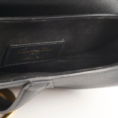 Christian Dior Mini Saddle Black Christian Dior Mini Saddle Black