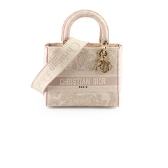 Christian Dior Medium D-Lite Toile De Juoy Pink Christian Dior Medium D-Lite Toile De Juoy Pink