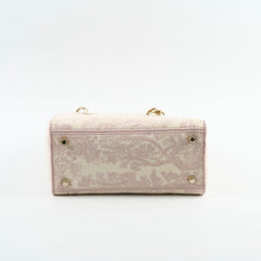 Christian Dior Medium D-Lite Toile De Juoy Pink Christian Dior Medium D-Lite Toile De Juoy Pink
