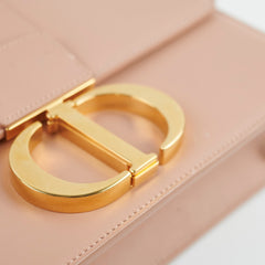 Christian Dior Montaigne 30 Dusty Pink Calfskin Christian Dior Montaigne 30 Dusty Pink Calfskin