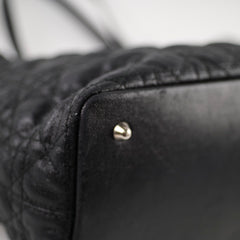 Christian Dior Panarea Cannage Black Tote Christian Dior Panarea Cannage Black Tote