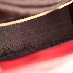 Christian Dior Small Lady Dior ABC Red Christian Dior Small Lady Dior ABC Red