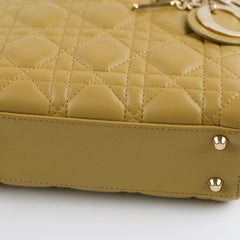Christian Dior Mini Lady Dior Mustard Christian Dior Mini Lady Dior Mustard