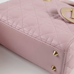 Christian Dior Small Lady Dior Lambskin Light Pink Christian Dior Small Lady Dior Lambskin Light Pink