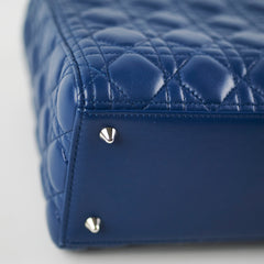Christian Dior Medium Lady Dior Blue Christian Dior Medium Lady Dior Blue