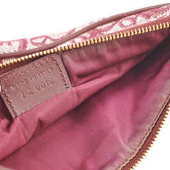 Christian Dior Mini Vintage Saddle Shoulder Bag Burgundy Christian Dior Mini Vintage Saddle Shoulder Bag Burgundy
