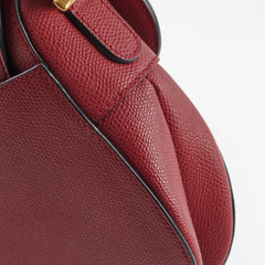 Christian Dior Saddle Bag Burgundy Christian Dior Saddle Bag Burgundy