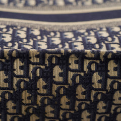 Christian Dior Medium Book Tote Oblique Navy Christian Dior Medium Book Tote Oblique Navy