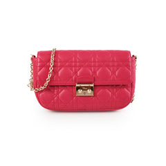 Christian Dior Promenade Fuschia Crossbody Clutch Christian Dior Promenade Fuschia Crossbody Clutch