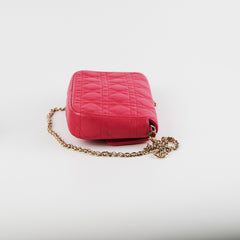 Christian Dior Promenade Fuschia Crossbody Clutch Christian Dior Promenade Fuschia Crossbody Clutch