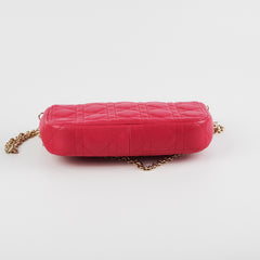 Christian Dior Promenade Fuschia Crossbody Clutch Christian Dior Promenade Fuschia Crossbody Clutch