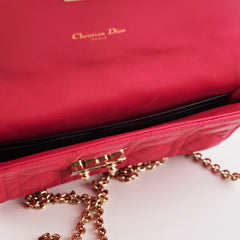 Christian Dior Promenade Fuschia Crossbody Clutch Christian Dior Promenade Fuschia Crossbody Clutch