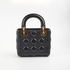 Christian Dior Mini Lady Dior Lambskin Black Christian Dior Mini Lady Dior Lambskin Black
