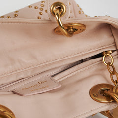 Christian Dior Medium Lady Dior Beige Studded Christian Dior Medium Lady Dior Beige Studded