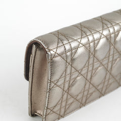 Christian Dior Silver Wallet On Chain WOC Christian Dior Silver Wallet On Chain WOC