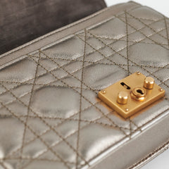 Christian Dior Silver Wallet On Chain WOC Christian Dior Silver Wallet On Chain WOC