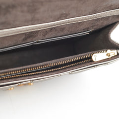 Christian Dior Silver Wallet On Chain WOC Christian Dior Silver Wallet On Chain WOC