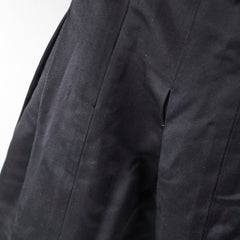 Chanel Black Silk Sequin Long Skirt Size 40