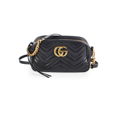 Gucci Marmont Camera Bag Small Blk