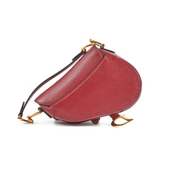 Christian Dior Mini Saddle Burgundy Christian Dior Mini Saddle Burgundy
